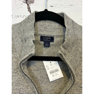Men's J.Crew Sweater Size L Gray NWT